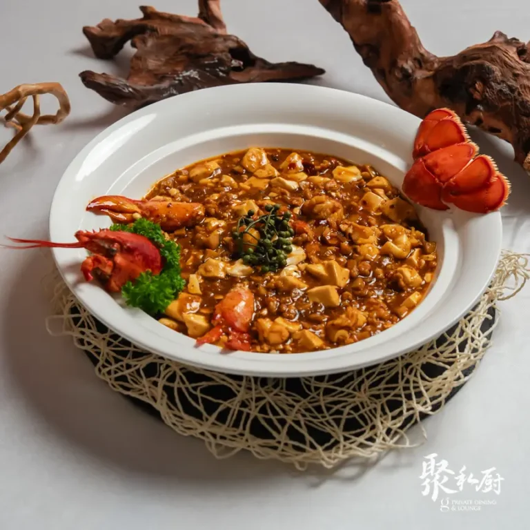 Boston Lobster with Mapo Tofu